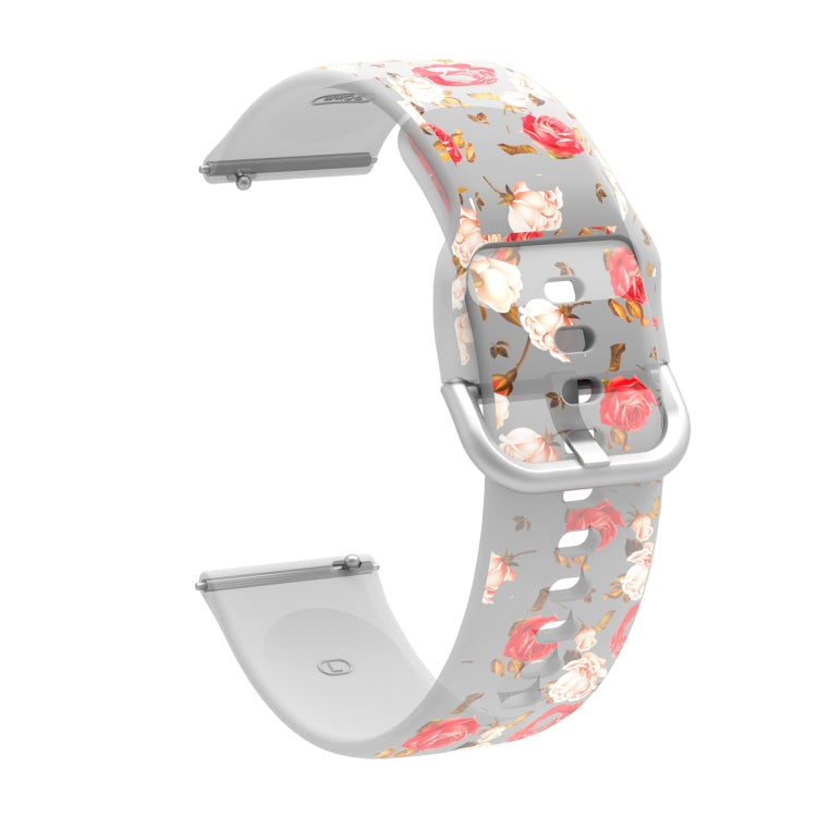 Transparent Printed TPU Silicone Watch Band