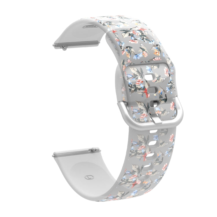 Transparent Printed TPU Silicone Watch Band