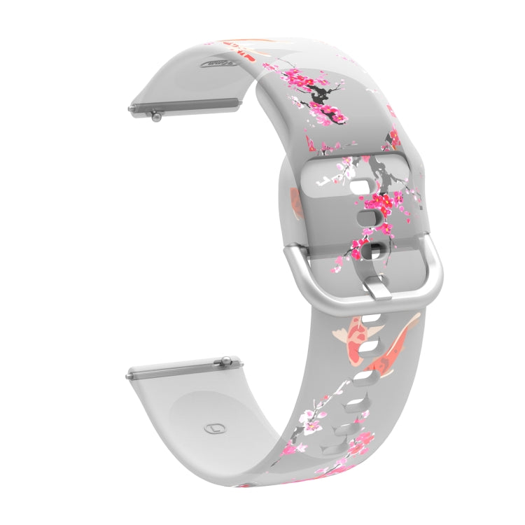 Transparent Printed TPU Silicone Watch Band