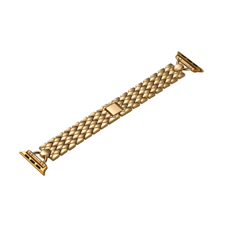 D-shaped Rhombus Metal Watch Band For Apple Watch Series