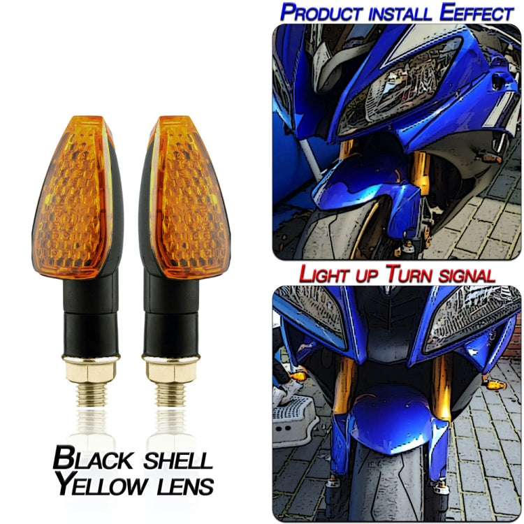 2 PCS KC025 Motorcycle 14LED Turn Signal Light-Reluova