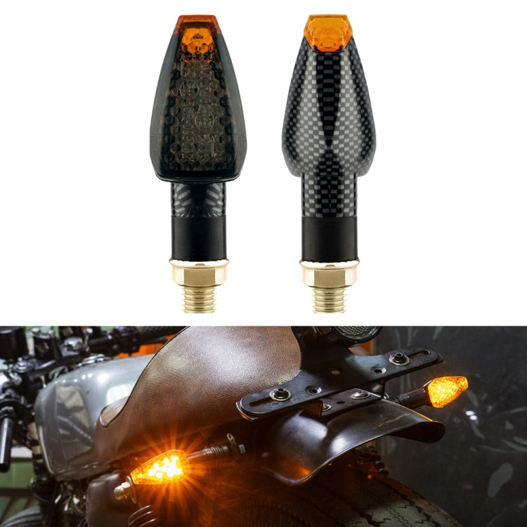 2 PCS KC025 Motorcycle 14LED Turn Signal Light-Reluova