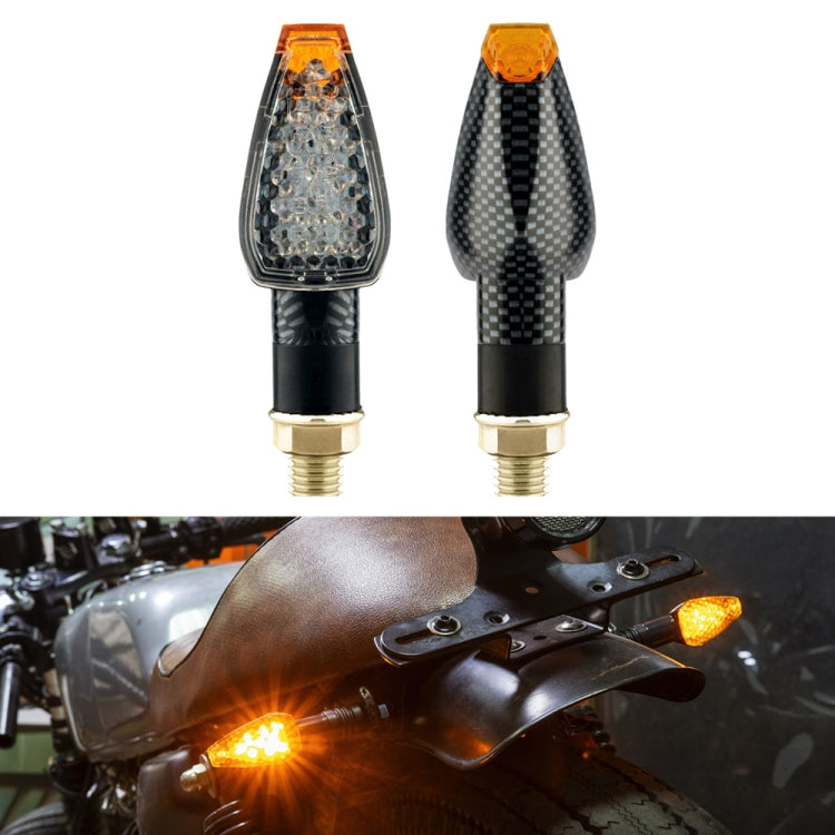 2 PCS KC025 Motorcycle 14LED Turn Signal Light-Reluova