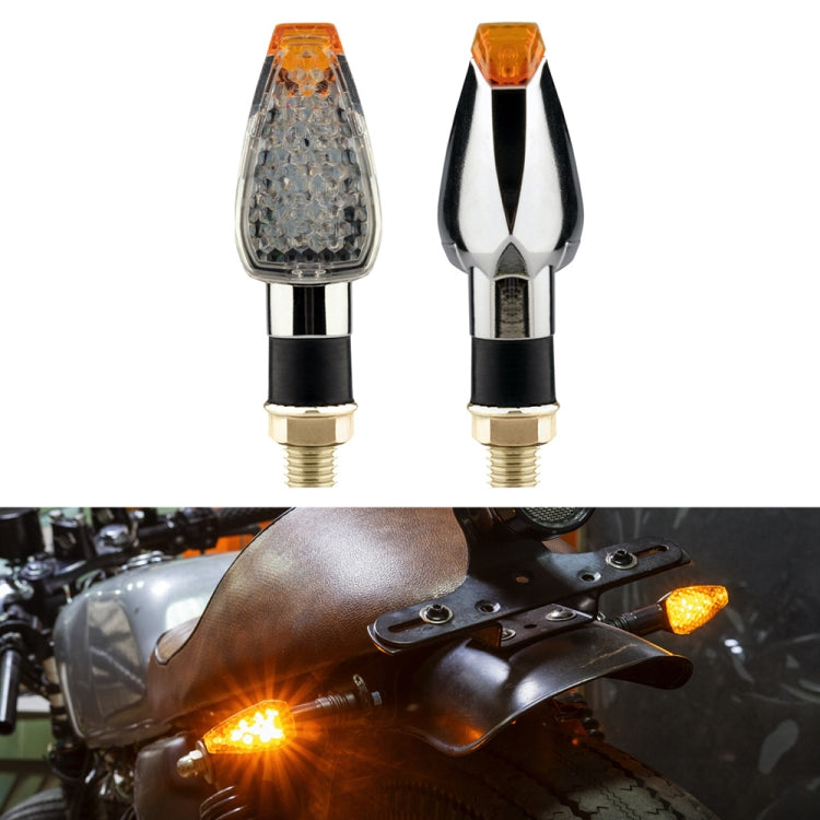 2 PCS KC025 Motorcycle 14LED Turn Signal Light-Reluova