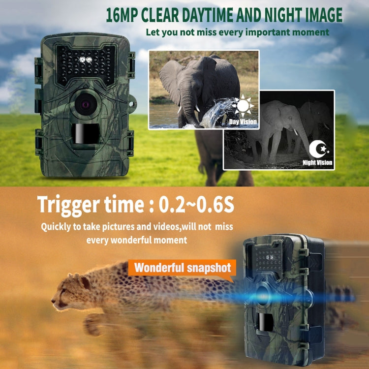 PR2000 2 Inch LCD Screen Infrared Night Vision Wildlife Hunting Trail Camera Reluova