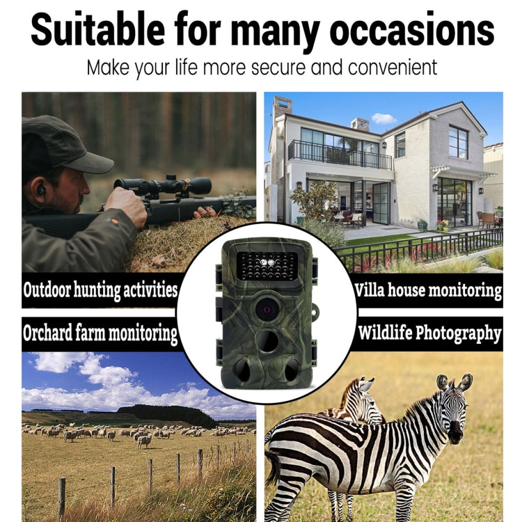 PR3000 2 Inch LCD Screen Infrared Night Vision Wildlife Hunting Trail Camera Reluova