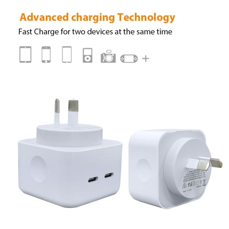 SDC-40W Dual PD USB-C / Type-C Charger for iPhone / iPad Series