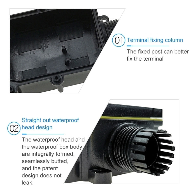 G712 IP68 Waterproof Junction box with Terminal My Store