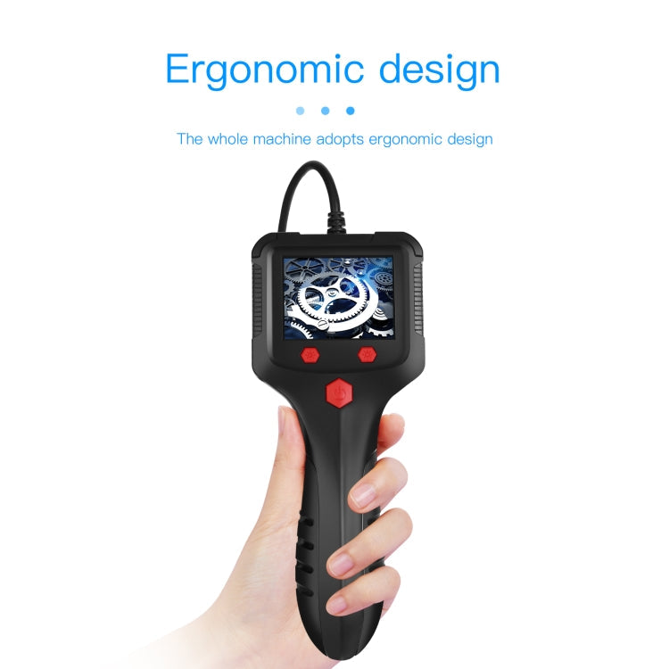 8mm Camera 2.4 inch HD Handheld Industrial Endoscope With LCD Screen Reluova