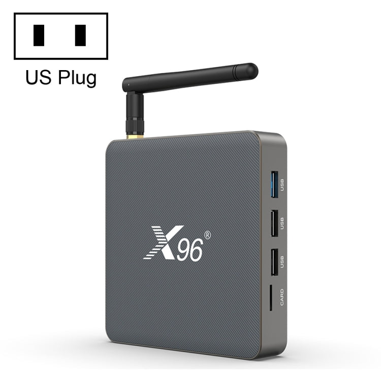 X96 X6 8K Smart TV BOX Android 11.0 Media Player, RK3566 Quad Core ARM Cortex A55, RAM: 8GB, ROM: 64GB