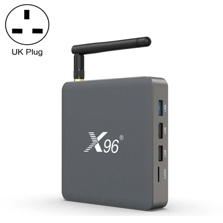 X96 X6 8K Smart TV BOX Android 11.0 Media Player, RK3566 Quad Core ARM Cortex A55, RAM: 8GB, ROM: 64GB Reluova