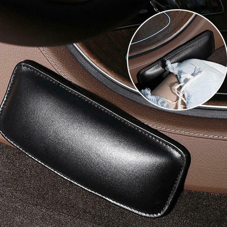 2 PCS Car Non-slip Soft Floor Protector Carpet Floor Mat Knee Bolster