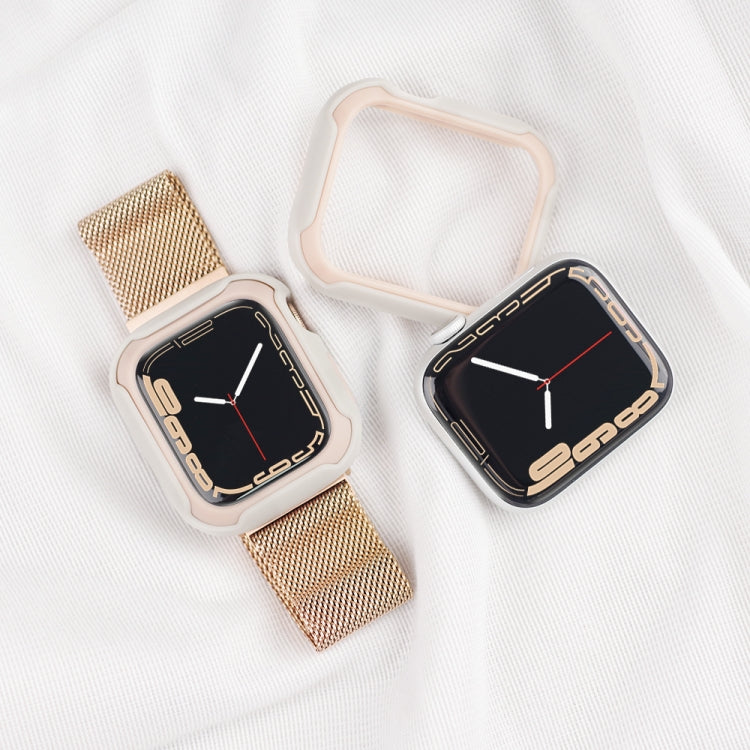 Detachable Two-color Watch Case For Apple Watch Series