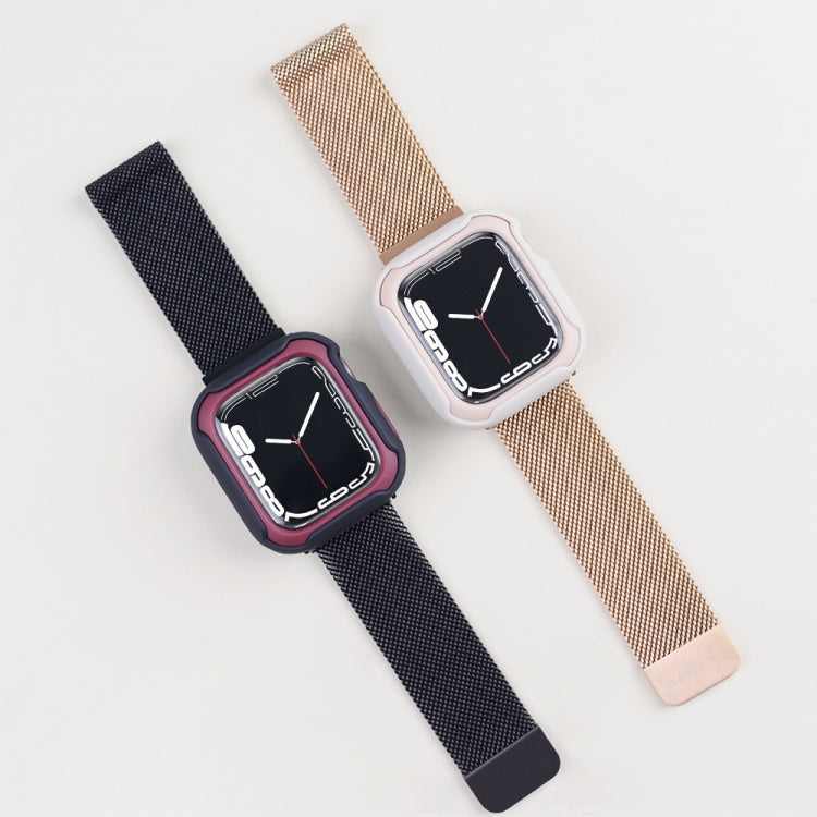 Detachable Two-color Watch Case For Apple Watch Series