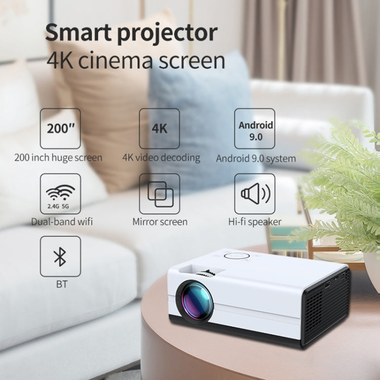 T01 800x480 2200 Lumens Mini LCD Digital Projector, Basic Version,