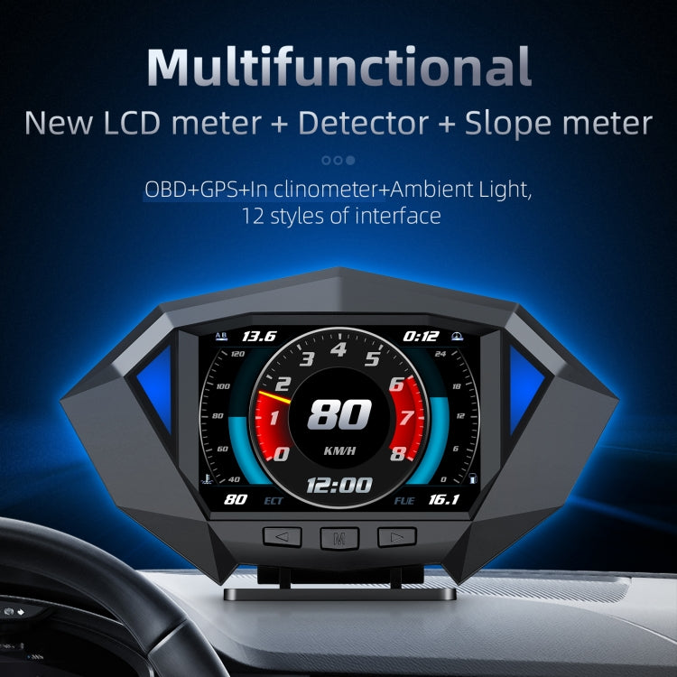 P1 3.5 inch Car OBD2 GPS HUD Head Up System Smart Digital Speedometer Meter Display ÎҵÄÉ̵ê