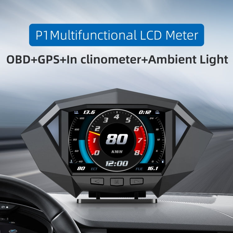 P1 3.5 inch Car OBD2 GPS HUD Head Up System Smart Digital Speedometer Meter Display ÎҵÄÉ̵ê