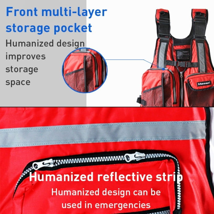 MANNER QP2027 Adult Buoyancy Fishing Vest Life Jacket