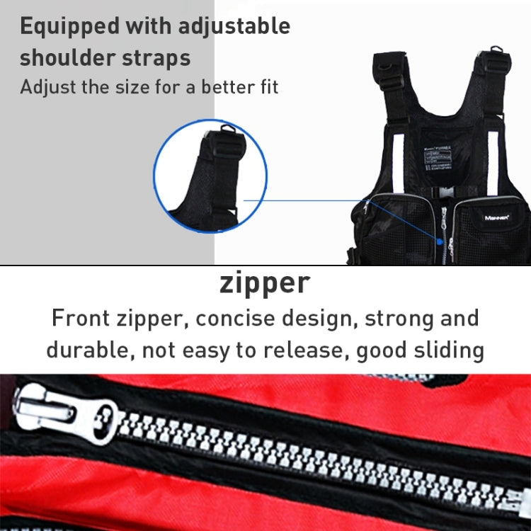 MANNER QP2027 Adult Buoyancy Fishing Vest Life Jacket