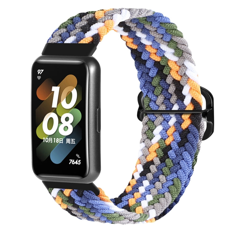 Nylon Braided Buckle Watch Band