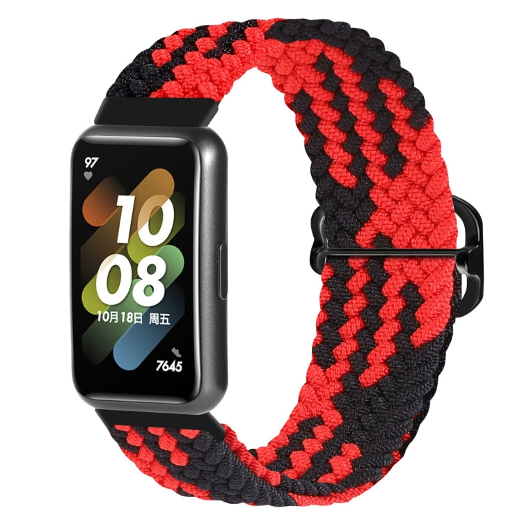 Nylon Braided Buckle Watch Band