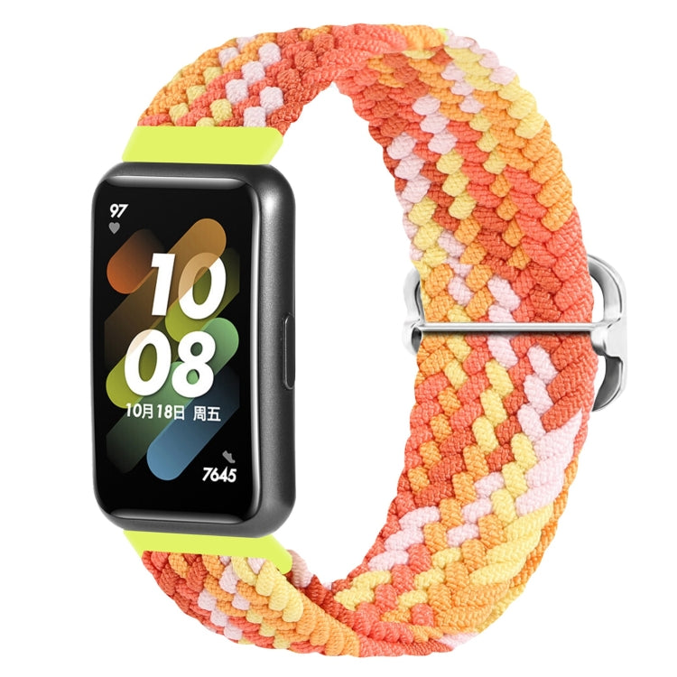 Nylon Braided Buckle Watch Band