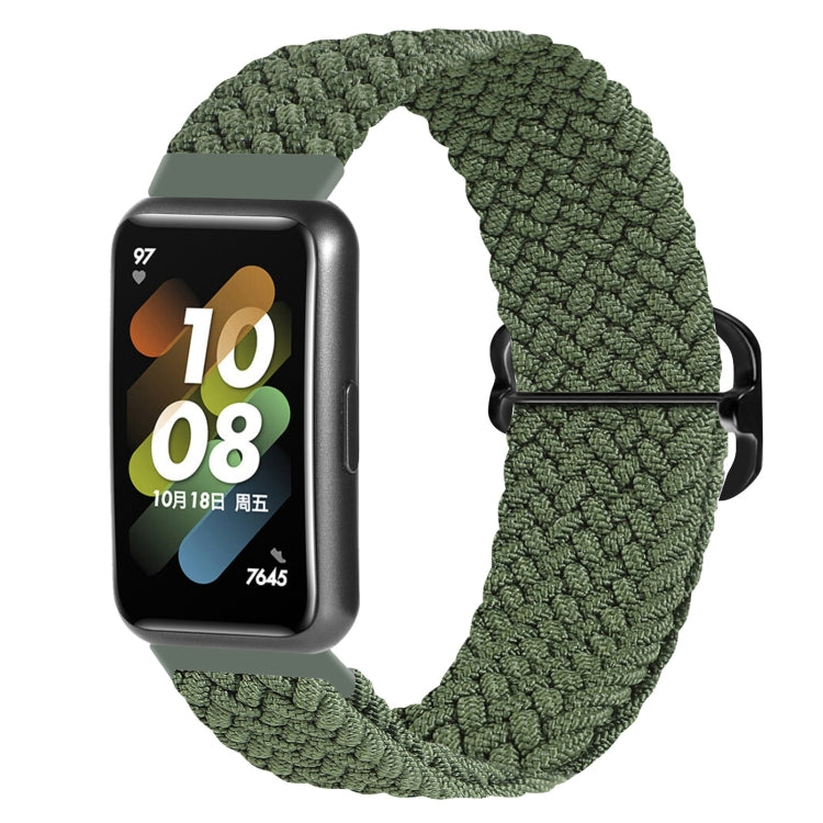 Nylon Braided Buckle Watch Band