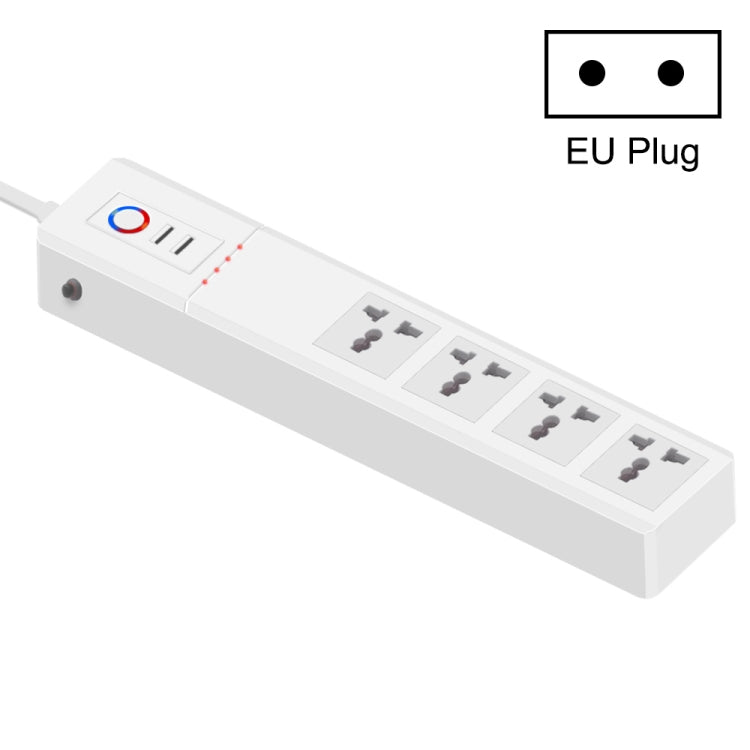 SM-SO306-M 4 Holes + 2 USB Multi-purpose Smart Power Strip Reluova