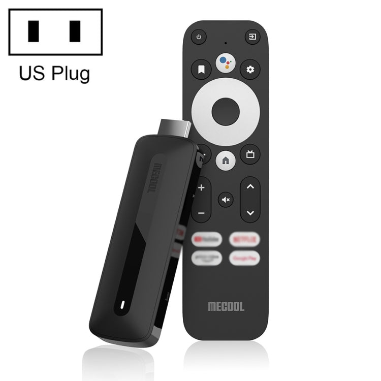 Mecool KD3 4K TV Stick, Android 11 Amlogic S905Y4 CPU 2GB+8GB with RC