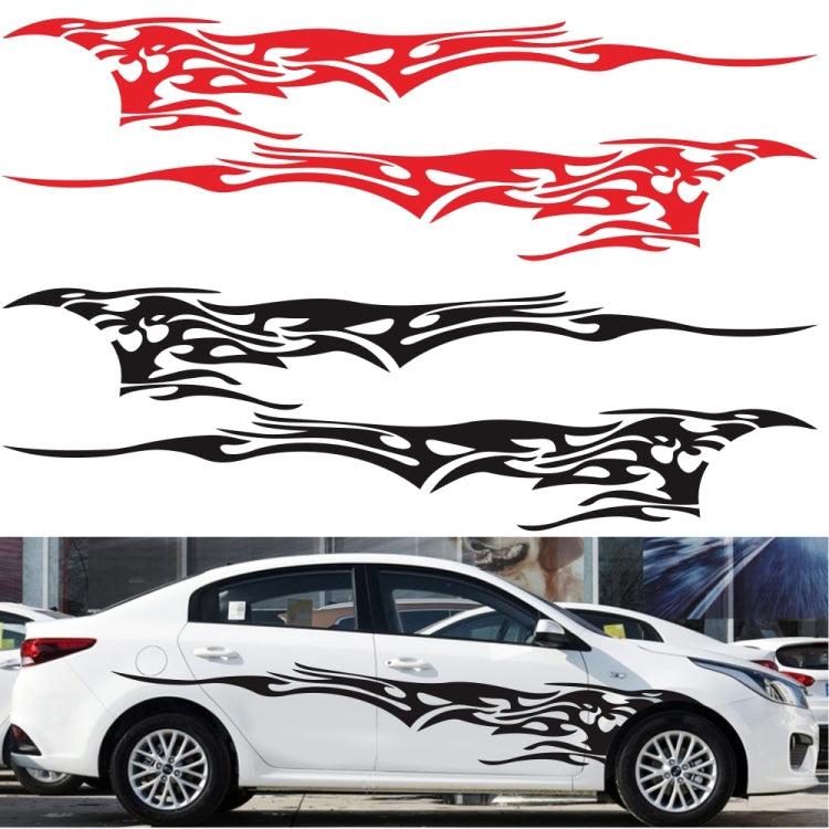 2 PCS/Set D-144 Fire Element Pattern Car Modified Decorative Sticker-Reluova