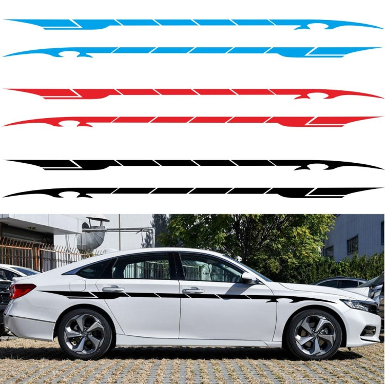 2 PCS/Set D-178 Waistline Pattern Car Modified Decorative Sticker-Reluova