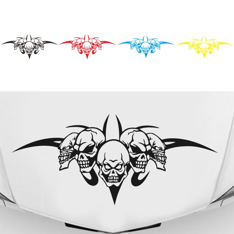 D-299 Skull Pattern Car Modified Hood Decorative Sticker ÎҵÄÉ̵ê