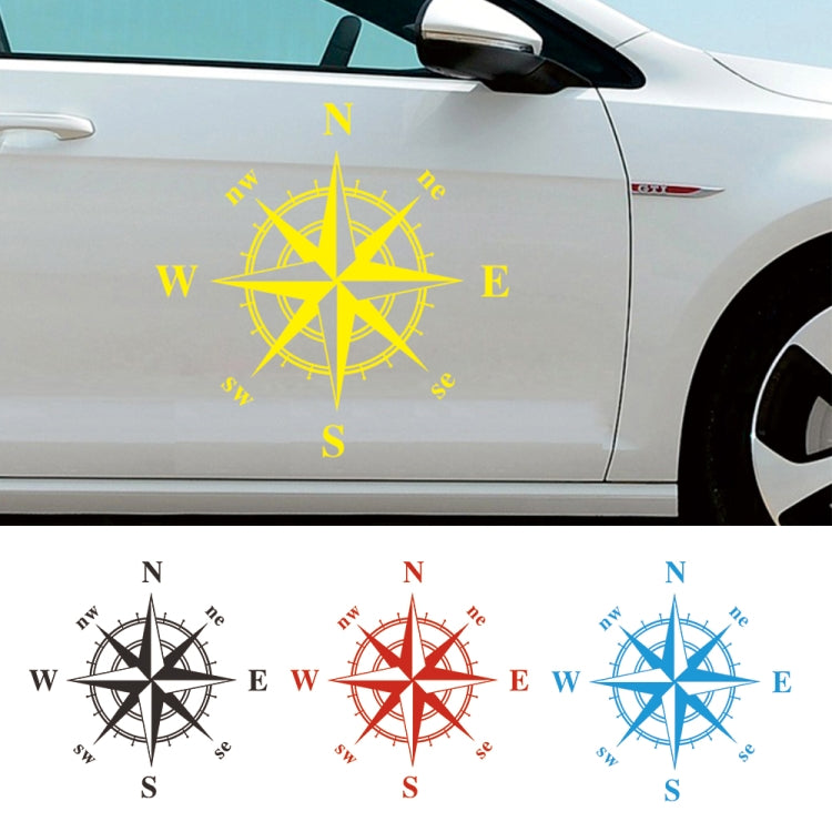 D-366 Compass Pattern Car Modified Decorative Sticker ÎҵÄÉ̵ê