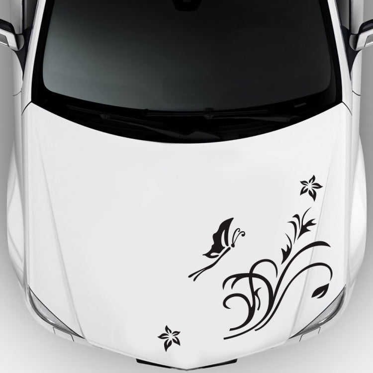 D-462 Butterfly Loves Flowers Pattern Car Modified Decorative Sticker ÎҵÄÉ̵ê