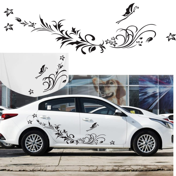 D-462 Butterfly Loves Flowers Pattern Car Modified Decorative Sticker ÎҵÄÉ̵ê