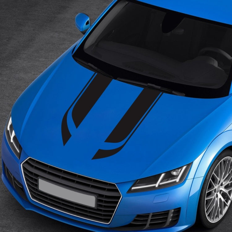 D-711 Stripe Pattern Car Modified Hood Decorative Sticker ÎҵÄÉ̵ê