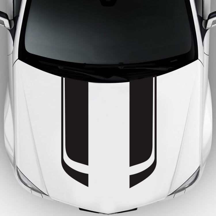 D-711 Stripe Pattern Car Modified Hood Decorative Sticker ÎҵÄÉ̵ê