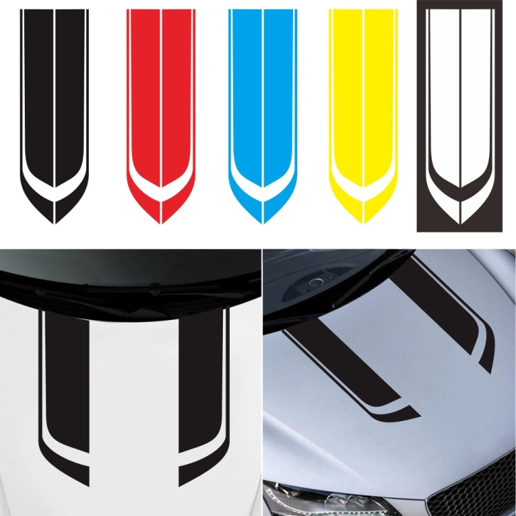 D-711 Stripe Pattern Car Modified Hood Decorative Sticker ÎҵÄÉ̵ê