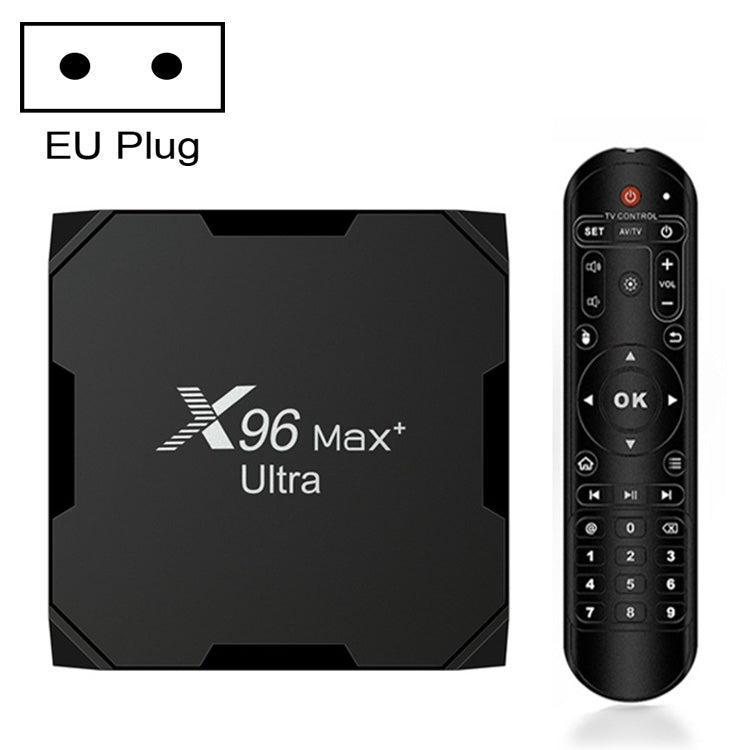 H96 Max+ Ultra 4GB+32GB Amlogic S905X4 8K Smart TV BOX Android 11.0 Media Player Reluova