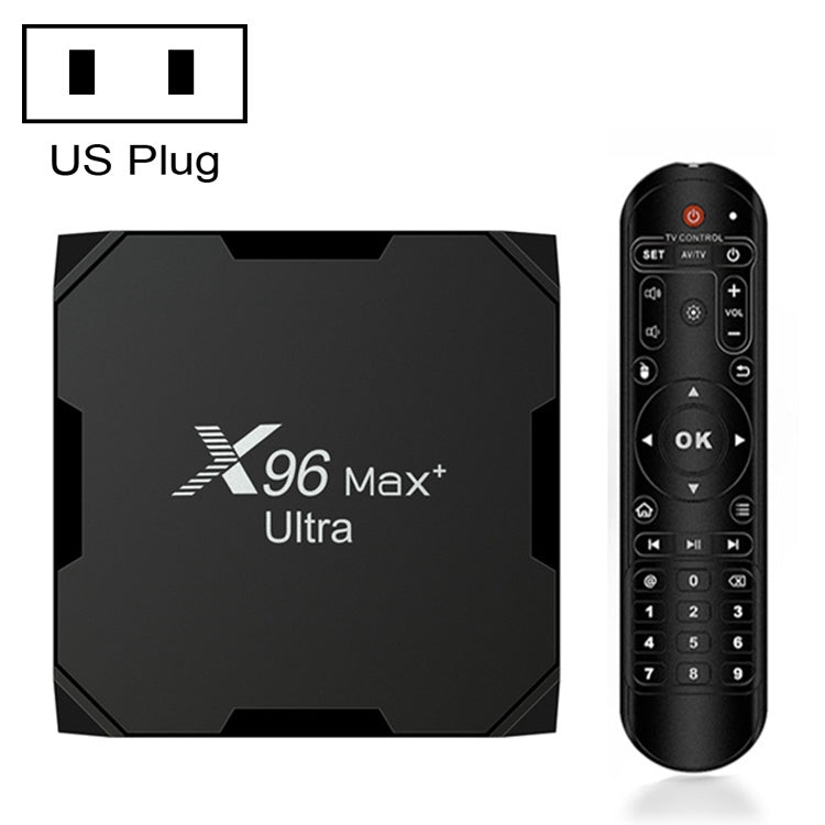 H96 Max+ Ultra 4GB+32GB Amlogic S905X4 8K Smart TV BOX Android 11.0 Media Player