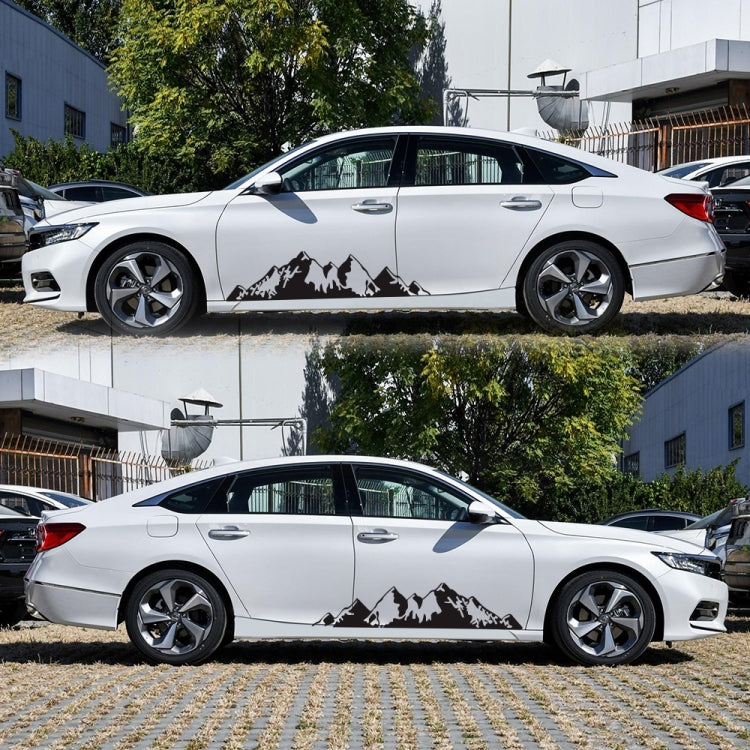 2 PCS/Set D-750 Mountain Pattern Car Modified Decorative Sticker-Reluova