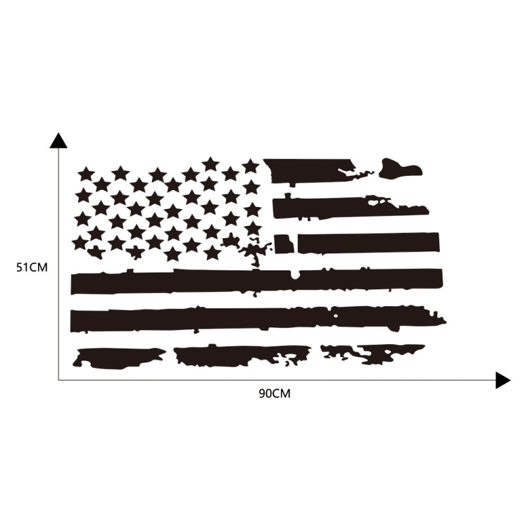 D-778 American Flag Pattern Car Modified Decorative Sticker ÎҵÄÉ̵ê