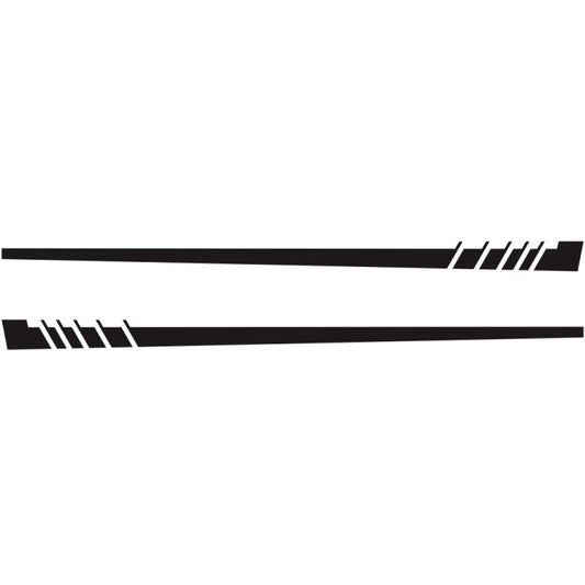 2 PCS/Set D-854 Stripe Pattern Car Modified Decorative Sticker-Reluova