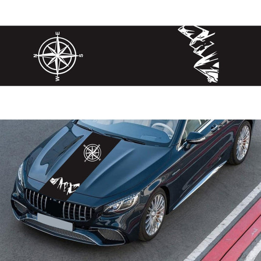 D-864 Compass Pattern Car Modified Decorative Sticker ÎҵÄÉ̵ê