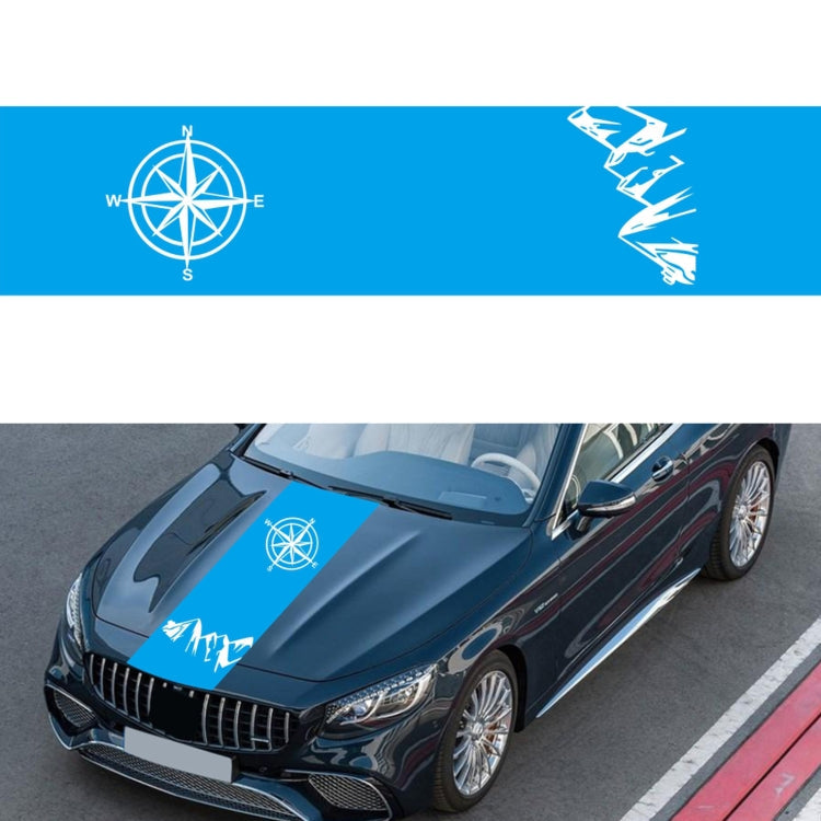 D-864 Compass Pattern Car Modified Decorative Sticker ÎҵÄÉ̵ê