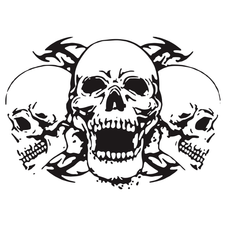 D-923 Three Skulls Pattern Car Modified Decorative Sticker ÎҵÄÉ̵ê