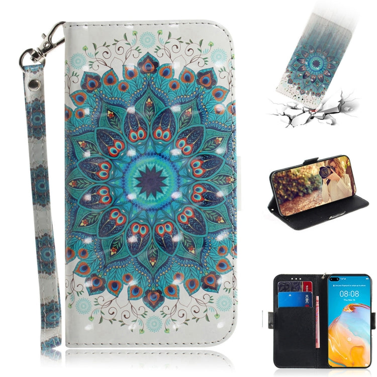 3D Painting Horizontal Flip Leather Case with Holder & Card Slot & Wallet & Lanyard, Series 1