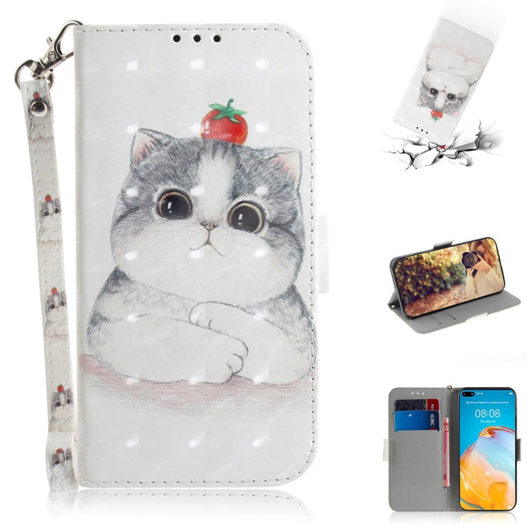 3D Painting Horizontal Flip Leather Case with Holder & Card Slot & Wallet & Lanyard, Series 1