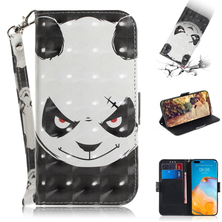 3D Painting Horizontal Flip Leather Case with Holder & Card Slot & Wallet & Lanyard, Series 1