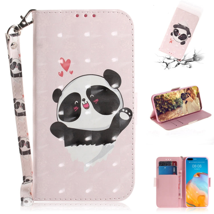 3D Painting Horizontal Flip Leather Case with Holder & Card Slot & Wallet & Lanyard, Series 1